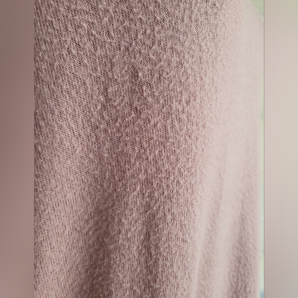 American Eagle Soft & Sexy Plush Oversized Sweater Dusty Rose size S - Picture 4 of 6